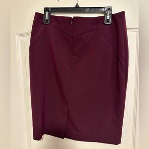 Purple Pencil Skirt